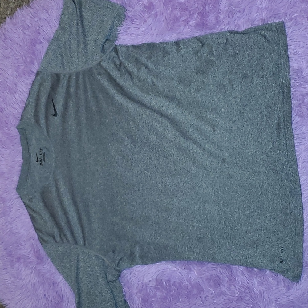 Nike Dri-Fit Gray T-Shirt, Men's Size XL